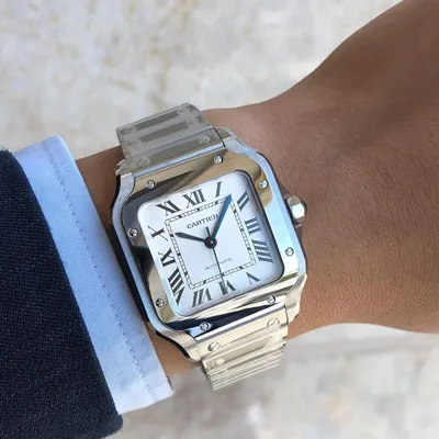 За что я люблю Cartier Santos?. PandaTells.com