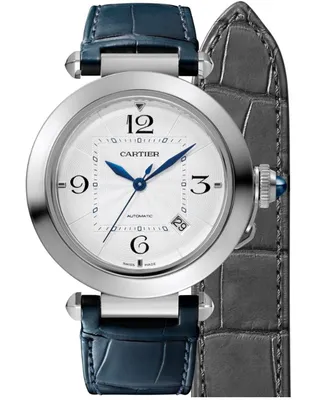 Cartier Ballon Bleu de Cartier AAA мужские механические часы с  автоподзаводом на кожаном ремешке и календарем (ID#1983842555), цена: 5810  ₴, купить на Prom.ua