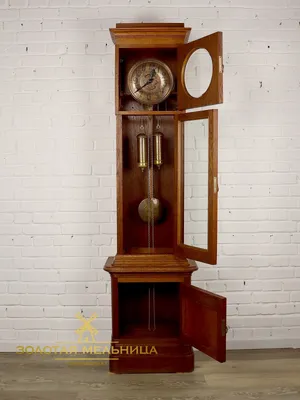 Антикварные напольные часы \"Генрих\" из дерева