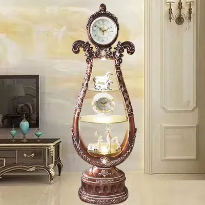 Часы напольные Флориана беж