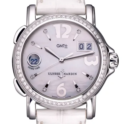 Часы Ulysse Nardin Dual Time Ladies Diamond 37mm 223-22 【Выгодная цена】 -  купить у DJONWATCH
