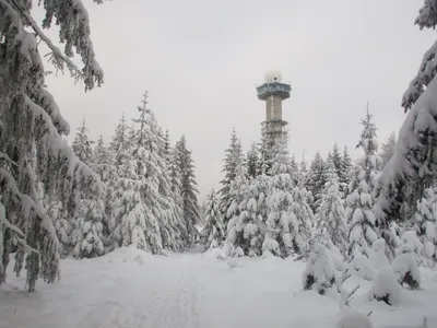 Чешский Крумлов Зимой