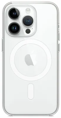 Чехол оригинальный Apple MagSafe для iPhone 14 Pro Max, прозрачный - купить  по выгодной цене | Technodeus