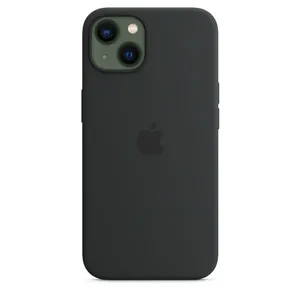iPhone 13 Silicone Case with MagSafe - Midnight - Apple