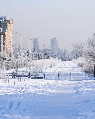 Челябинск сверху. Зима-Весна.