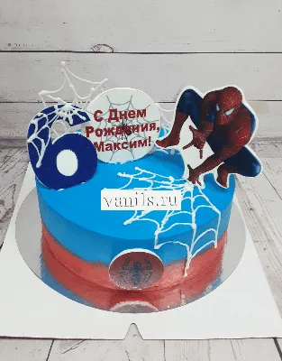 Торт Человек паук в торте купить в Киеве | Exclusive Cake