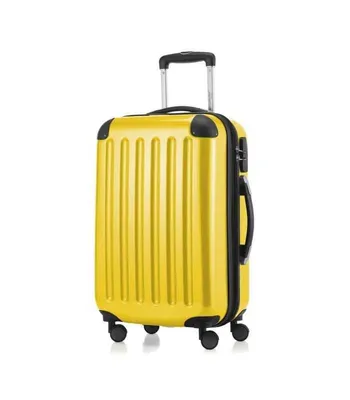 Желтый чемодан на колесах – купить в интернет-магазине Sweetbags в  Санкт-Петербурге