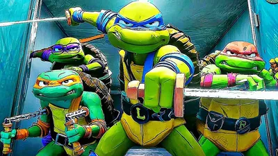 Заводная фигурка Ninja Turtles(Черепашки Ниндзя) Черепашка-ниндзя 15см  купить по цене 2590 ₸ в интернет-магазине Детский мир