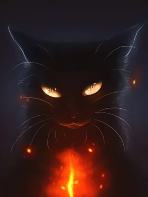 Черная кошка во все глаза, скачивание бесплатно
