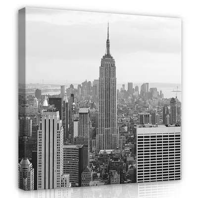 Коллаж из 4 постеров черно-белый \"Нью-Йорк №38\" - купить за 12990 руб в  интернет-магазине DG-Home