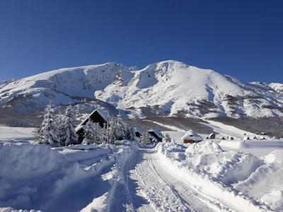 Черногория зимой.