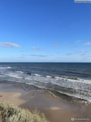 Фото песчаный пляж Крыма Черноморское | Крым фото
