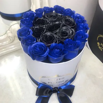 Черные розы с окантовкой от 19 шт. за 6 590 руб. | Бесплатная доставка  цветов по Москве