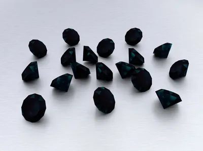 Что такое черный бриллиант: история необыкновенного камня | MARIECLAIRE