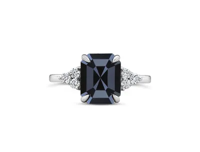 3.64 carat black rough diamond crystal – The Raw Stone