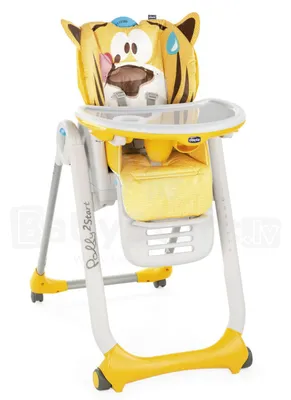 Chicco Polly 2 Start Jungle Art.79205.43 Детский стульчик для кормления  купить по выгодной цене в BabyStore.lv
