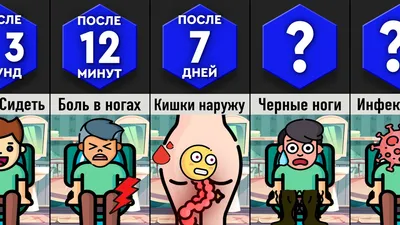 Что Будет Если Долго Сидеть В Туалете | Планета сравнений | Дзен