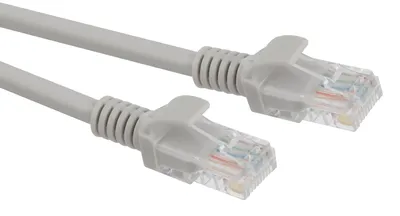 Патч-корд кат. 5e, RJ45-RJ45, серый, 3 м, F/UTP, LSZH - купить в Киеве,  Харькове, Одессе, Днепре: цены, фото, отзывы