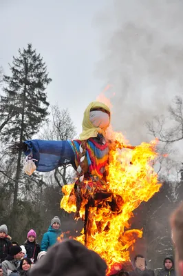 Чучело зимы фото