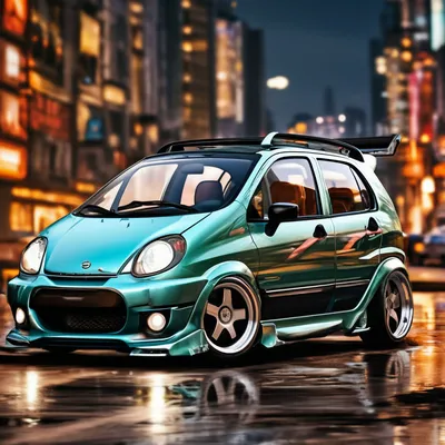 Daewoo Matiz Tuning - YouTube