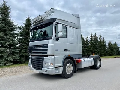 Купить тягач DAF FT XF105.460 Super Space Cab (Супер Спейс) белый