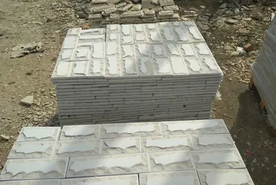 Купить Дагестанский камень Камень Юг каралапко белый 300х600х20 мм