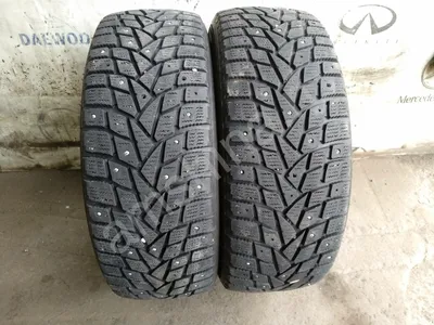 Шина Б/У 185/65 R14 Зима Шипы DUNLOP SP Winter Ice-02 Кат. 4