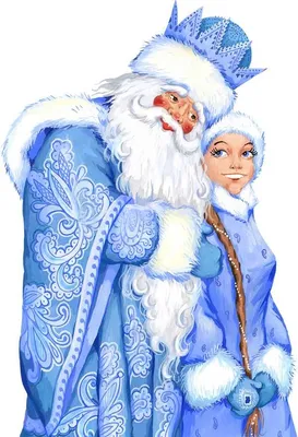 Съедобная картинка на торт Дед Мороз и Снегурочка - купить по доступной цене