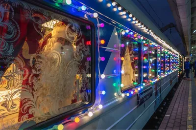 Поезд Деда Мороза приедет в Красноярск и Ачинск 19 ноября — Новости 7  канала, Красноярск