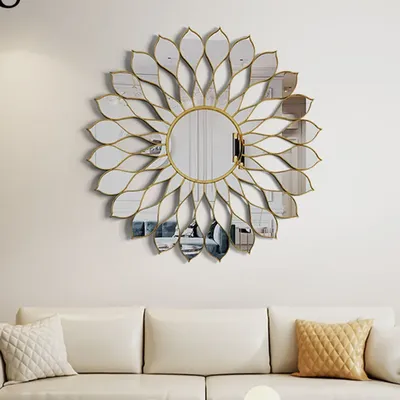 Декоративные зеркала на стену для интерьера (67 фото)