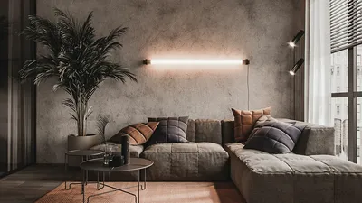 Декор в стиле лофт для квартиры-студии от Settefdecor
