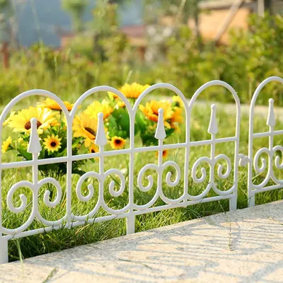 Декоративный забор: для дачи, сада, клумбы своими руками (145 фото).  Красивые идеи дизайна декоративного ограждения для частного дома