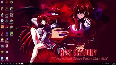 Обои highschool dxd, демонессы, anime, демоны старшей школы, аниме на рабочий  стол