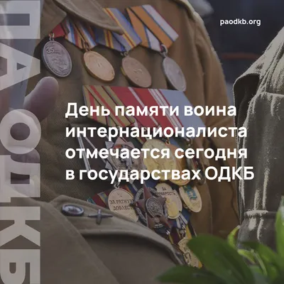 15 февраля — День памяти воинов-интернационалистов | Минское областное  управление Департамента охраны МВД Республики Беларусь
