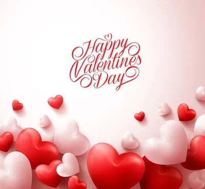 Картинка День святого Валентина Английский Сердце Много 2076x1920