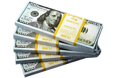 Сувенирные деньги 100 Долларов ( 5 пачек ) купить по выгодной цене в  интернет-магазине OZON (254817791)