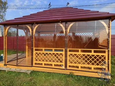 Деревянные беседки для дачи недорого цена 14900р/м2