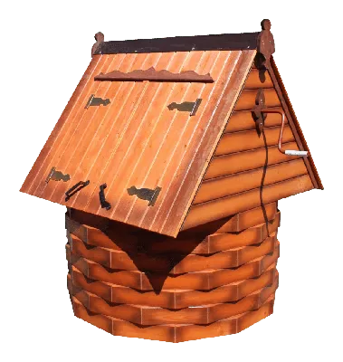 Деревянный колодец: видео-инструкция по монтажу своими руками, особенности  крышек под старину, чистка и ремонт, цена, фото