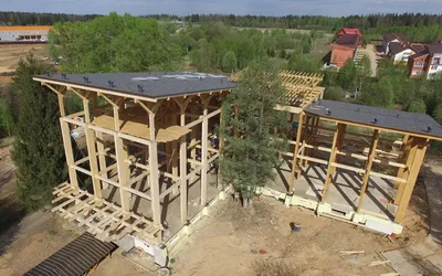 Строительство деревянных домов под ключ в Санкт-Петербурге - Промстройлес