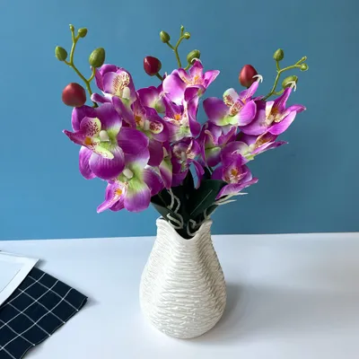 Орхидея или орхидейное дерево,вот в чем вопрос...🤔 Цвет шампань с  тонировкой + лайм Высота 60-65см 13 цветков, 2 лампочки 💡 Доступна к… |  Instagram