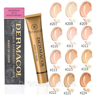 Тональный крем DERMACOL Make-Up Cover, 214 Оригинал Чехия (ID#1335398377),  цена: 550 ₴, купить на Prom.ua