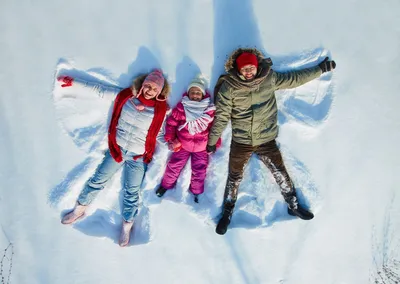 Дети играют зимой :: Ирина – Социальная сеть ФотоКто