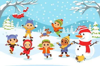 Игры для детей зимой на улице. Развлекаемся вместе » ChikiPooki.com