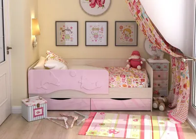 Кровать детская Алиса — купить за 11458.00 руб. в Москве по цене  производителя!