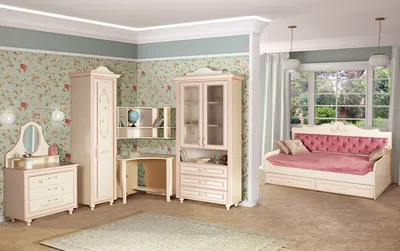 Купить Модульная детская \"Алиса\" (Ваша мебель) по цене 26360 руб в  Новосибирске в интернет-магазине \"Анисола'мебель\"