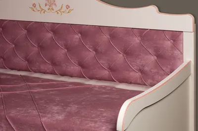 Купить Детская кровать Алиса ваниль глянец / дуб белфорт 80х140 см за 8 190  ₽ в Твери с доставкой | НОНТОН
