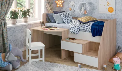 Кровать детская «Алиса» — Мебель Профи