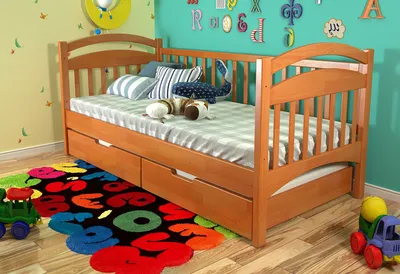 Кровать детская 11.24 Алиса - купить в интернет-магазине Mebstyling.ru
