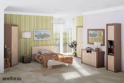 Детская кровать двухместная смежная Бабочка - 15740 р, бесплатная доставка,  любые размеры