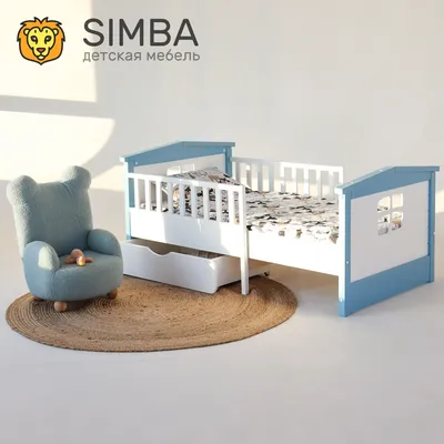 Шкаф детский для вещей монтессори STAR – Детская мебель SIMBA